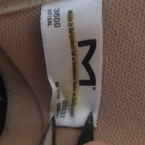 36DD Maidenform Self Expressions Strapless Bra Underwire Full Support 05032 - Picture 7 of 10